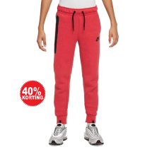 Nike Tech Fleece Kids Broek Rood (FD3287-672)