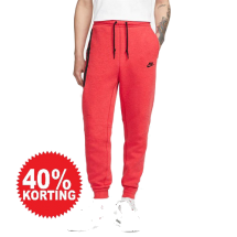 Nike Tech Fleece Broek Heren Rood (FB8002-672)