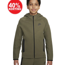 Nike Tech Fleece Kids Jack Donkergroen (FD3285-222)