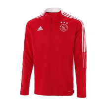 Adidas ajax trainingsjack met korte rits (GT7144)