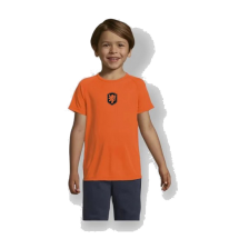 Holland supporter shirt fluo oranje JR