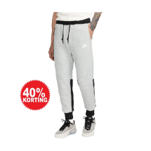 Nike Tech Fleece Heren Broek Grijs/Zwart (FB8002-064)