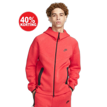 Nike Tech Fleece Jack Heren Rood (FB7921-672)