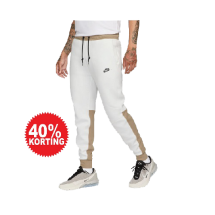 Nike Tech Fleece Broek Heren Bruin/Wit (FB8002-121)