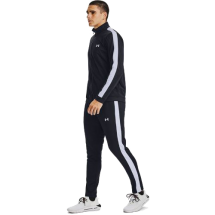 Under Armour UA knit track suit zwart-wit (1357139-001)