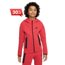 Nike Tech Fleece Kids Jack Rood (FD3285-672)